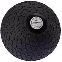 Svorinis kamuolys AVENTO 42DI 4kg D23cm Black/silver mėtymui