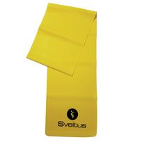 Juosta mankštai SVELTUS Latex band 0553 15x120cm light, yellow