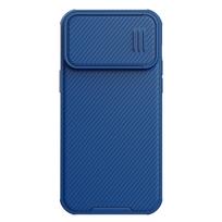 Nillkin CamShield S dėklas iPhone 14 Pro Max šarvuotas dangtelis kameros apsauga mėlynas