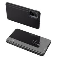 Clear View dėklas telefonui Xiaomi 13 su atvartu juodas