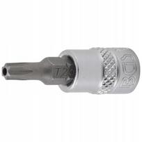 Lizdas 1/4" Torx su anga T25, chromuotas, 38mm