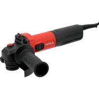 Yato YT-821014 kampinė šlifuoklis 1050 W, sukimosi greitis 3000-11000 min⁻¹, bešepetė variklis, minkštas paleidimas