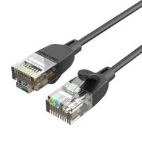 UTP cat.6A tinklo kabelis Vention IBIBF 1m juodas, NECVNTIBIBF