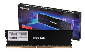 Biostar 16GB 3200MHz DDR4 Memory with Storming, RAMBIADO32NU4H16