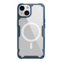 Nillkin Nature Pro šarvuotas dėklas su MagSafe telefonui iPhone 15 Plus - mėlynas