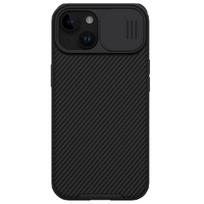 Nillkin CamShield Pro magnetinis dėklas telefonui iPhone 15 Plus su kameros apsauga - juodas