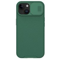 Nillkin CamShield Pro magnetinis dėklas telefonui iPhone 15 Plus su kameros apsauga - žalias