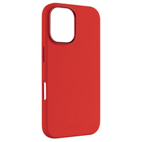 Fixed MagFlow | Back Cover | Apple | iPhone 16 | Liquid Silicone | Red