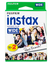 Fujifilm Instax Wide Film, Twin Pack – 2 x 10 sheets