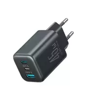 Joyroom JR-TO1 travel charger | 45W | GaN | USB-C, USB-A | black