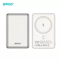 BWOO P82 BO Power Bank | 10,000 mAh | 15W | Wireless | gray