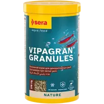 sera Floating, soft granule food for ornamental fish - Vipagran Granules 1.000ml (370g)