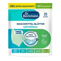 Dr.Beckmann Magic Leaves Spring Fresh Laundry Plates, 25-piece set.