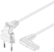 Goobay Euro plug/C7, 5 m White CEE 7/16 C7 coupler
