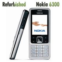Atnaujintas originalus Nokia 6300 atrakintas Moilbe telefonas No charger sidabras
