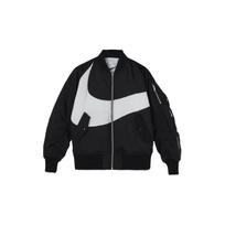 Nike Sportswear Swoosh Therma-FIT Dvipusė Bombardavimo striukė Juoda Balta DD6056-010 L