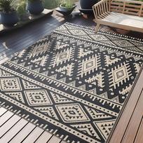 Boho Retro Elegantiški Kilimai Vidaus Lauko Neslystantis Kilimėlis Svetainei Miegamajam Virtuvei Terasei Balkonui Stovyklavimui Piknikui Dekoras 40x60cm gray