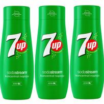 Set of 3 SodaStream concentrates 3x 7UP