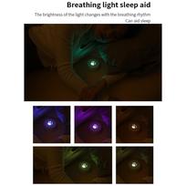 Portable Baby Sleep Machine Desktop White Noise Sound Machine for Baby Sleeping 18 Soothing Sounds 15Celsius30Celsius60min Timer Built-in Colorful Nig