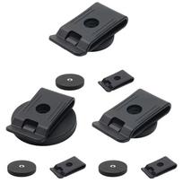 3 vnt. magnetinių diržo sagčių spaustukai Reguliuojamas užraktas Užsisegantis įrankiui 43 mm 55 mm 66 mm Silikoninė apvija Magnetinis siurbimas
