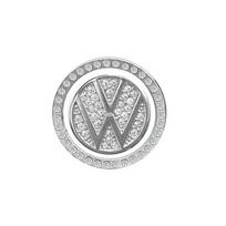 Automobilio Bling Vienu Paspaudimu Variklio Užvedimo/Sustabdymo Lipdukas Cirkonio Akmenukų Apskritimo Dekoracija Volkswagen VW Scirocco GOLF MK6 Polo Tiguan