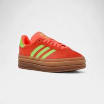 adidas Gazelle Bold saulėtos oranžinės ir saulėtos žalios (Moterų) 39 1/3 oranžinė