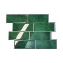 Waterproof Self Adhesive Tile Wall Stickers Oil-proof Anti Fouling Wall Decal Moisture-proof Heat-resistant Stove Sticker