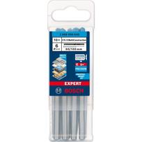 Grąžtų komplektas Bosch CYL-9 MC, universalus, sraigtinis, tiesus, 6 mm x 10 cm