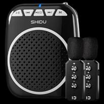 SHIDU S308 Portable Wireless Microphone Speaker Amplifier CN plug (adapter included)