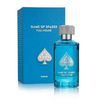 Game Of Spades Boston Eau de Parfum purškiklis Unisex, 3,4 uncijos juoda