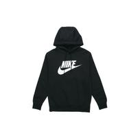Nike Vyriškas džemperis su gobtuvu Club Fleece Print su pliušiniu pamušalu Juodas BV2974-010 XXL