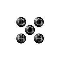 11/14mm Aliuminio Automobilio Nuotolinio Rakto Lipdukas Emblema Aksesuarai BMW 50-mečiui Kith F30 F10 E90 E34 E53 E61 E62 E93 GT X3 E46 X5 X6 E30 11mm