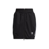 Adidas Originals Jeremy Scott Brand Logo Print Chain Detail Sports Comfortable Casual Skirt Women Skirts Black HL6477 S