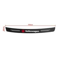 Automobilio galinio buferio apsauginė lipdukas Anglies pluošto Automobilio galinės bagažinės apsauga Priedas Volkswagen Golf Passat Scirocco Jetta Arteon