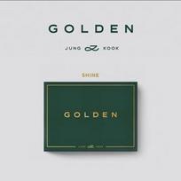 BTS JUNG KOOK GOLDEN Albums,SHINE SOLID SUBSTANCE Ver. SHINE VER