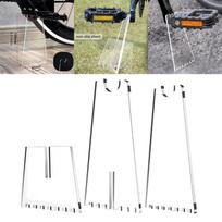 Acrylic Display Side Stand Stable Bicycle Parking Rack for Bikes Rim 29 Outdoor Photography Support skaidri