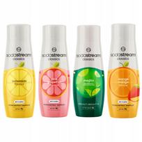 SODASTREAM Orange-Mango+ Lemonade+ Grapefruit+ Mojito syrups for soda fountain