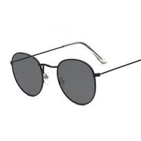 Brand Designer Round Retro Sunglasses Man Classic Vintage Sun Glasses Male Small Frame Metal Outdoor Travel Oculos De Sol Other
