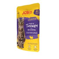 Šlapias kačių maistas Josera JosiCat In Sauce, kalakutiena, 0.085 kg