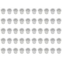 Žvakidė Metalinė 30 vnt./50 vnt. Aliuminio lakštas Dekoratyvinė 30pcs white