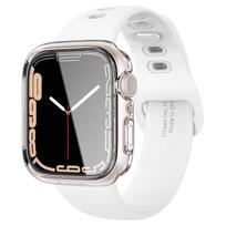 Dėklas Apple Watch 7 / 8 / 9 (41mm) Spigen Ultra Hybrid Crystal Clear