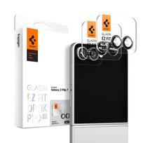 Juoda kameros apsauga Samsung Galaxy Flip 7 telefonui „Spigen Optik Pro HD GLAS.TR ”EZ FIT” 2-Pack”