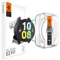 Spigen GLAS.TR EZ FIT 2-Pack – Tempered glass for Samsung Galaxy Watch 6 44 mm (2 pcs)
