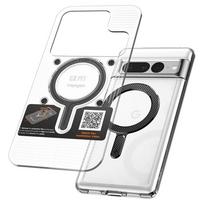 Spigen OneTap Ring Magnetic MagSafe Plate – Universal magnetic ring for case / smartphone Carbon