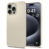 Spigen Thin Fit – dėklas skirtas Apple iPhone 15 Pro Beige