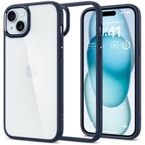 Spigen Ultra Hybrid – dėklas skirtas Apple iPhone 15 Navy Blue