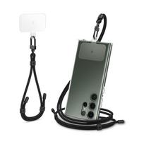 Spigen Universal Strap Set Crossbody & Wrist – Shoulder + Wrist Phone Strap (Black)