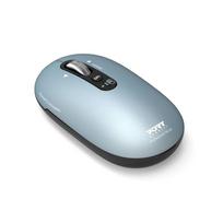 PORT CONNECT Pure MAC, Wireless Rechargeable Mouse, Bluetooth, FreeWheel, 3200 DPI, Storm