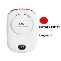 Mini Portable Fan Portable Rechargeable Bladeless Turbo Ultra Quiet Student Hand Held Fan Outdoor Sports Travel balta