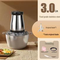 5L Stainless Steel Multi-functional Automatic Meat Grinder and Food Processor